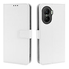 Coque Portefeuille Livre Cuir Etui Clapet BY1 pour Huawei Honor X40i 5G Blanc