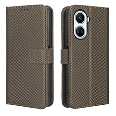 Coque Portefeuille Livre Cuir Etui Clapet BY1 pour Huawei Nova 10 SE Bleu