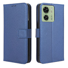 Coque Portefeuille Livre Cuir Etui Clapet BY1 pour Motorola Moto Edge 40 5G Bleu