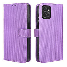 Coque Portefeuille Livre Cuir Etui Clapet BY1 pour Motorola Moto G Power 5G (2023) Violet