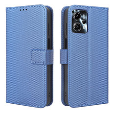 Coque Portefeuille Livre Cuir Etui Clapet BY1 pour Motorola Moto G13 Bleu