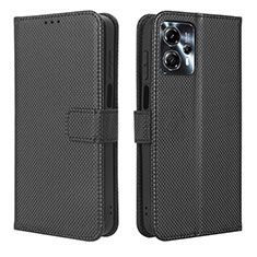 Coque Portefeuille Livre Cuir Etui Clapet BY1 pour Motorola Moto G13 Noir