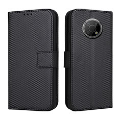 Coque Portefeuille Livre Cuir Etui Clapet BY1 pour Nokia G300 5G Noir