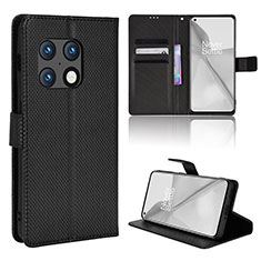 Coque Portefeuille Livre Cuir Etui Clapet BY1 pour OnePlus 10 Pro 5G Noir