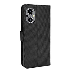 Coque Portefeuille Livre Cuir Etui Clapet BY1 pour Oppo A96 5G Noir