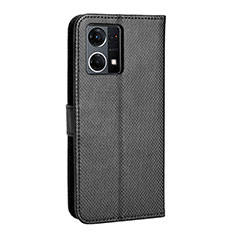 Coque Portefeuille Livre Cuir Etui Clapet BY1 pour Oppo F21 Pro 4G Noir