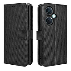 Coque Portefeuille Livre Cuir Etui Clapet BY1 pour Oppo K11 5G Noir