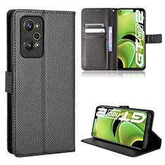 Coque Portefeuille Livre Cuir Etui Clapet BY1 pour Realme GT Neo 3T 5G Noir