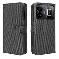 Coque Portefeuille Livre Cuir Etui Clapet BY1 pour Realme GT Neo5 240W 5G Noir