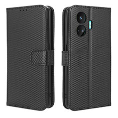 Coque Portefeuille Livre Cuir Etui Clapet BY1 pour Realme GT Neo5 SE 5G Noir