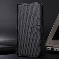 Coque Portefeuille Livre Cuir Etui Clapet BY1 pour Samsung Galaxy A02s Noir
