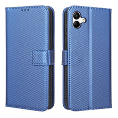 Coque Portefeuille Livre Cuir Etui Clapet BY1 pour Samsung Galaxy A05 Bleu