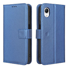 Coque Portefeuille Livre Cuir Etui Clapet BY1 pour Samsung Galaxy A23s Bleu