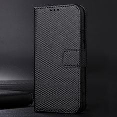 Coque Portefeuille Livre Cuir Etui Clapet BY1 pour Sharp Aquos Sense6s Noir