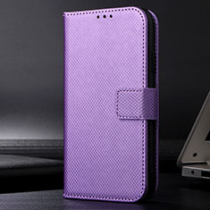 Coque Portefeuille Livre Cuir Etui Clapet BY1 pour Xiaomi Redmi 9AT Violet