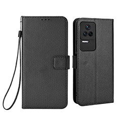 Coque Portefeuille Livre Cuir Etui Clapet BY1 pour Xiaomi Redmi K50 Pro 5G Noir