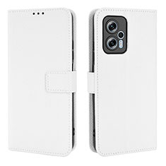 Coque Portefeuille Livre Cuir Etui Clapet BY1 pour Xiaomi Redmi K50i 5G Blanc