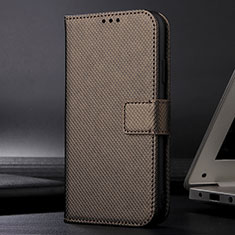 Coque Portefeuille Livre Cuir Etui Clapet BY1 pour Xiaomi Redmi Note 10 5G Marron