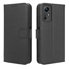 Coque Portefeuille Livre Cuir Etui Clapet BY1 pour Xiaomi Redmi Note 12S Noir