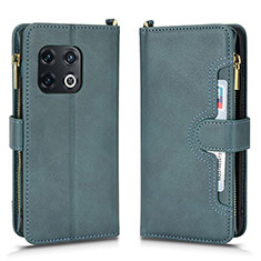 Coque Portefeuille Livre Cuir Etui Clapet BY2 pour OnePlus 10 Pro 5G Vert