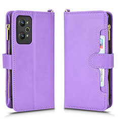 Coque Portefeuille Livre Cuir Etui Clapet BY2 pour Realme GT Neo2 5G Violet