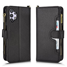 Coque Portefeuille Livre Cuir Etui Clapet BY2 pour Samsung Galaxy A32 5G Noir