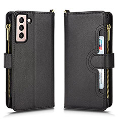 Coque Portefeuille Livre Cuir Etui Clapet BY2 pour Samsung Galaxy S22 Plus 5G Noir