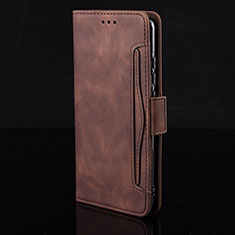 Coque Portefeuille Livre Cuir Etui Clapet BY2 pour Xiaomi Redmi 10X 4G Marron