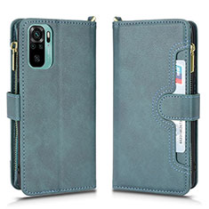 Coque Portefeuille Livre Cuir Etui Clapet BY2 pour Xiaomi Redmi Note 10 4G Vert