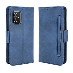 Coque Portefeuille Livre Cuir Etui Clapet BY3 pour Asus ZenFone 8 Mini Bleu