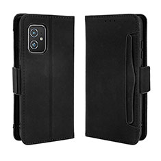 Coque Portefeuille Livre Cuir Etui Clapet BY3 pour Asus ZenFone 8 Mini Noir