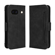 Coque Portefeuille Livre Cuir Etui Clapet BY3 pour Google Pixel 8a 5G Noir