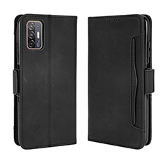 Coque Portefeuille Livre Cuir Etui Clapet BY3 pour HTC Desire 21 Pro 5G Noir