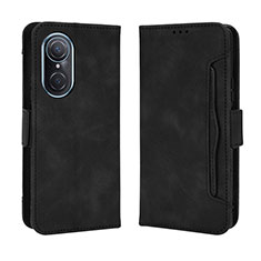 Coque Portefeuille Livre Cuir Etui Clapet BY3 pour Huawei Honor 50 SE 5G Noir