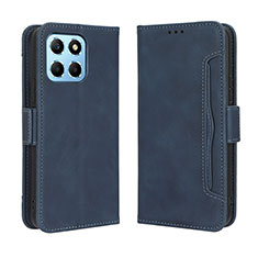 Coque Portefeuille Livre Cuir Etui Clapet BY3 pour Huawei Honor 70 Lite 5G Bleu