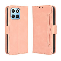 Coque Portefeuille Livre Cuir Etui Clapet BY3 pour Huawei Honor 70 Lite 5G Rose