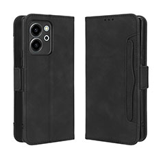 Coque Portefeuille Livre Cuir Etui Clapet BY3 pour Huawei Honor 80 SE 5G Noir