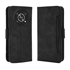 Coque Portefeuille Livre Cuir Etui Clapet BY3 pour Huawei Honor Magic4 Lite 5G Noir