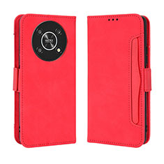 Coque Portefeuille Livre Cuir Etui Clapet BY3 pour Huawei Honor Magic4 Lite 5G Rouge