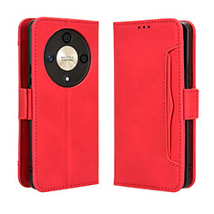 Coque Portefeuille Livre Cuir Etui Clapet BY3 pour Huawei Honor Magic6 Lite 5G Rouge