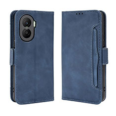 Coque Portefeuille Livre Cuir Etui Clapet BY3 pour Huawei Honor X40i 5G Bleu