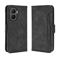 Coque Portefeuille Livre Cuir Etui Clapet BY3 pour Huawei Honor X40i 5G Noir