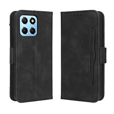 Coque Portefeuille Livre Cuir Etui Clapet BY3 pour Huawei Honor X6 Noir