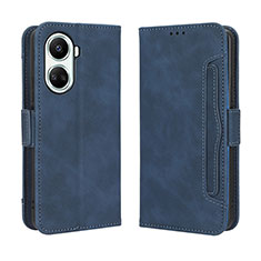 Coque Portefeuille Livre Cuir Etui Clapet BY3 pour Huawei Nova 10 SE Bleu