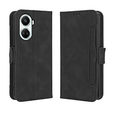 Coque Portefeuille Livre Cuir Etui Clapet BY3 pour Huawei Nova 10 SE Noir