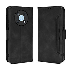 Coque Portefeuille Livre Cuir Etui Clapet BY3 pour Huawei Nova Y90 Noir