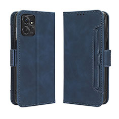 Coque Portefeuille Livre Cuir Etui Clapet BY3 pour Motorola Moto G Power 5G (2023) Bleu