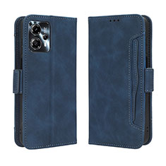 Coque Portefeuille Livre Cuir Etui Clapet BY3 pour Motorola Moto G13 Bleu