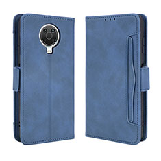 Coque Portefeuille Livre Cuir Etui Clapet BY3 pour Nokia 6.3 Bleu