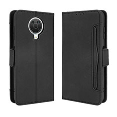 Coque Portefeuille Livre Cuir Etui Clapet BY3 pour Nokia 6.3 Noir